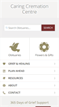 Mobile Screenshot of caringcremationcentre.com
